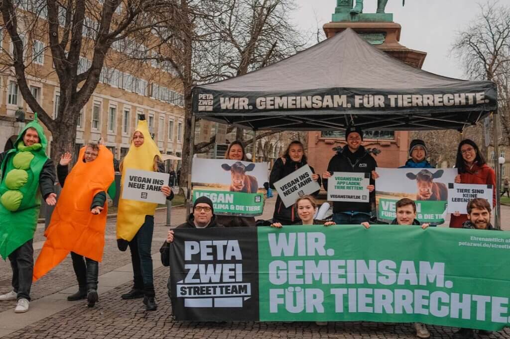 PETA Streetteam Stuttgart