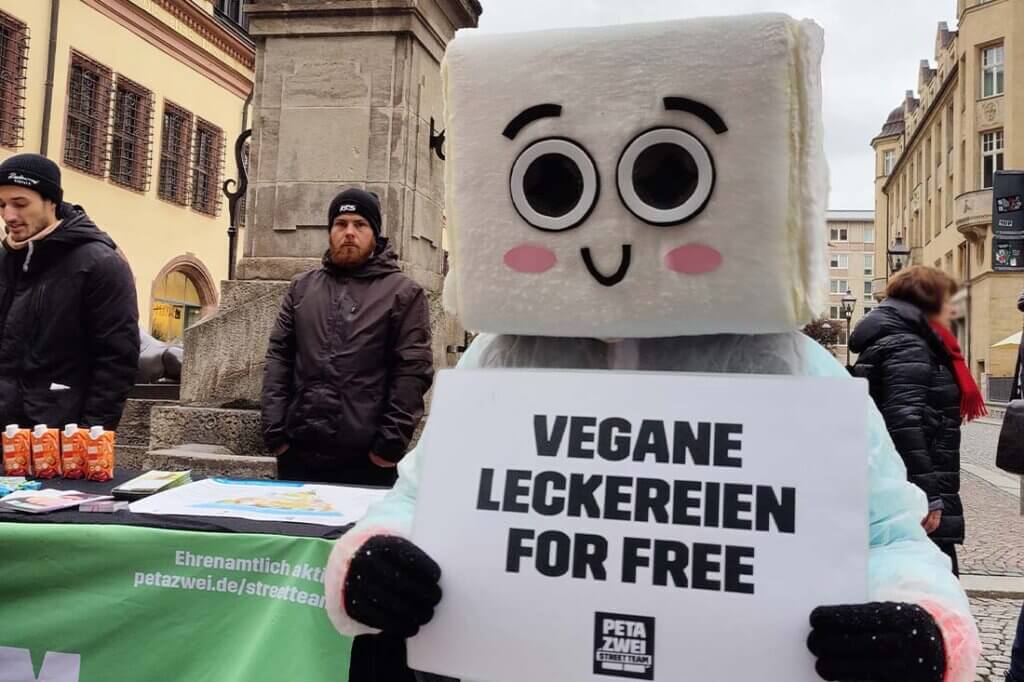 PETA Streetteam Leipzig